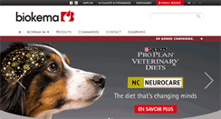 Desktop Screenshot of biokema.ch